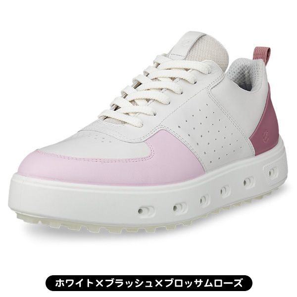 383番ECCO ゴルフシューズ SURROUND 42 26cm スパイクレス ecco ゴルフシューズ ストリート 720 110703 レディース スパイクレス