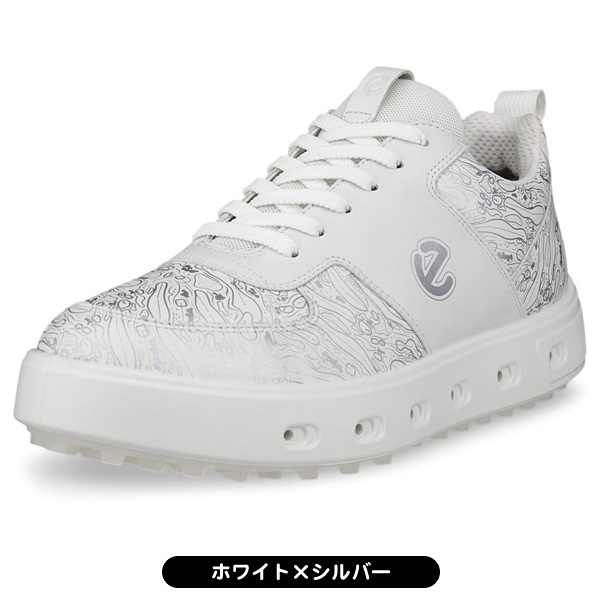 ecco ゴルフシューズ ストリート 720 110723 スパイクレス 紐