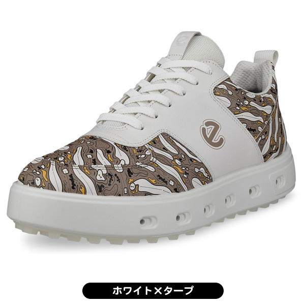 247番 新品未使用ECCOゴルフシューズ グレー36 23.0cmスパイクレス ecco ゴルフシューズ ストリート 720 110723 レディース スパイクレス