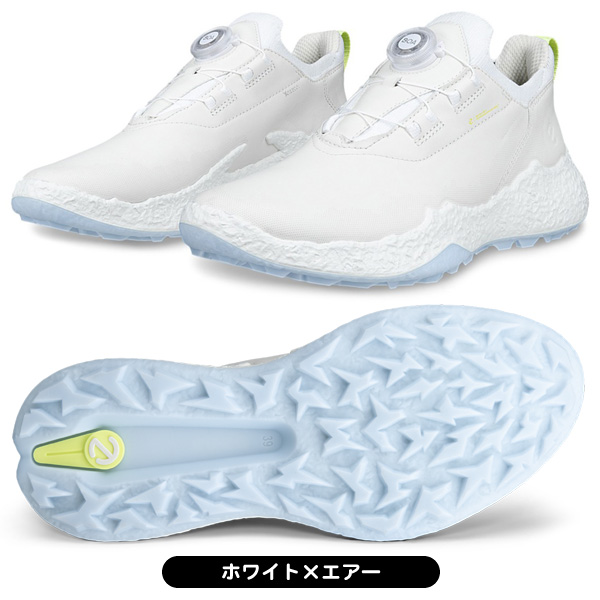 新品未使用ecco ゴルフシューズG3 BOA 37 BIOM 23.5 ヤク ecco（エコー） 日本正規品 S-THREE BOA エススリー ボア レディス