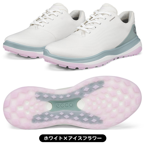 ecco ゴルフシューズ LT1 132753 スパイクレス 紐 シューレース