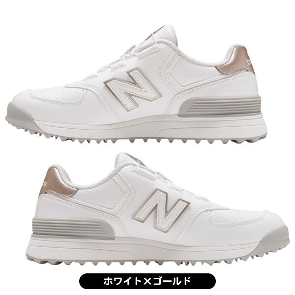ニューバランス ゴルフシューズ 574 V4 SL BOA WG574BA4