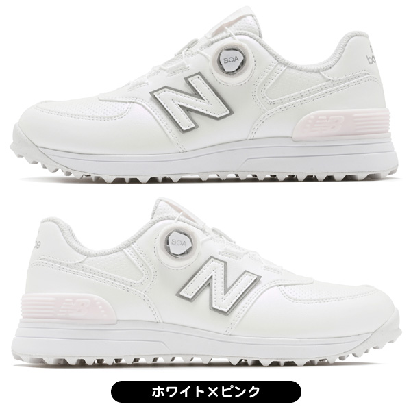 ニューバランス ゴルフシューズ 574 V4 SL BOA W574B6J4 レディース