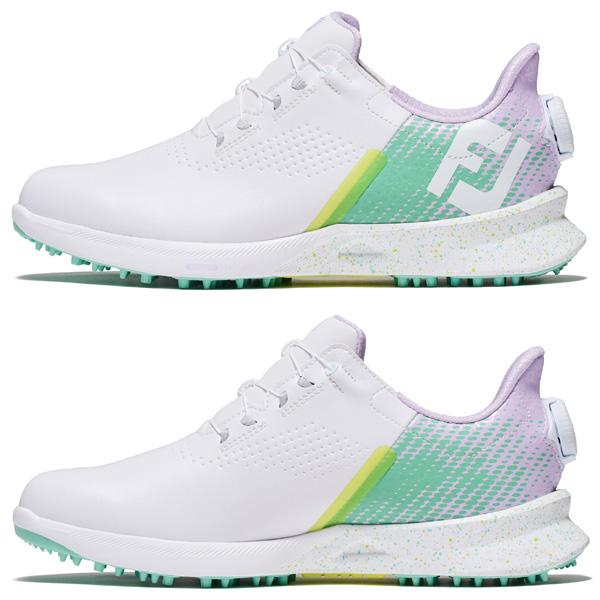 Admiral ホワイトブルー セット フットジョイ 2024 フューエル フラッシュ BOA 90769W スパイクレス