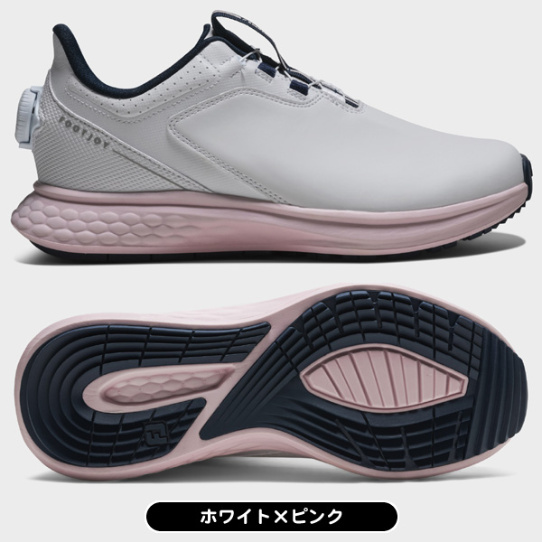 フットジョイ ゴルフシューズ パルス BOA レディース スパイクレス