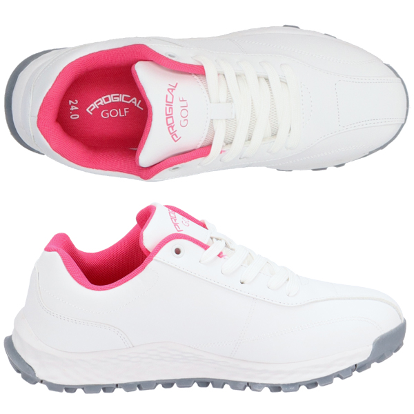 レディース プロジカル PGLS-22394SPL スパイクレス ゴルフシューズ