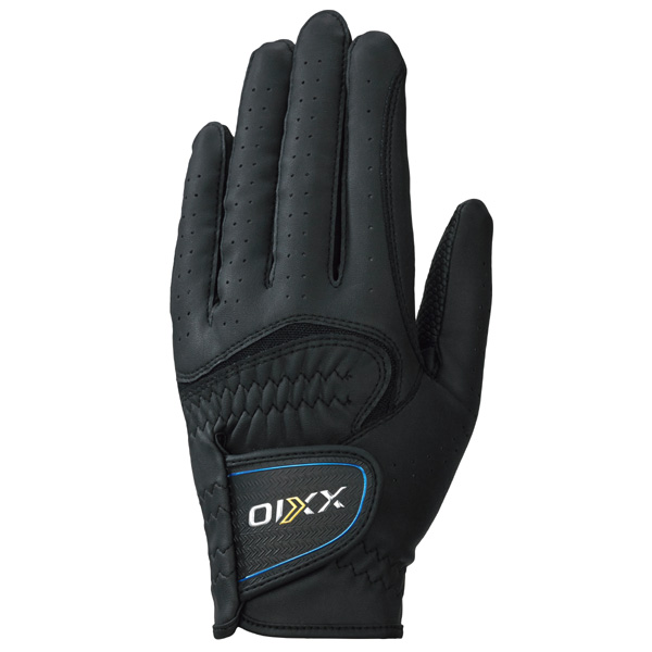 メンズ ダンロップ ゼクシオ GGG-X020 ブラック ゴルフ手袋 左手着用