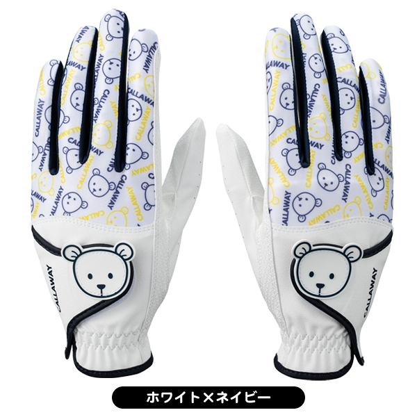 キャロウェイ 2024 ベアー デュアル ウィメンズ ホワイト×ネイビ