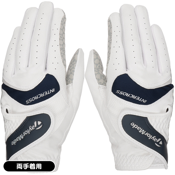 テーラーメイド 2024 W インタークロス 3.0 UN154 ホワイト×ネイビ