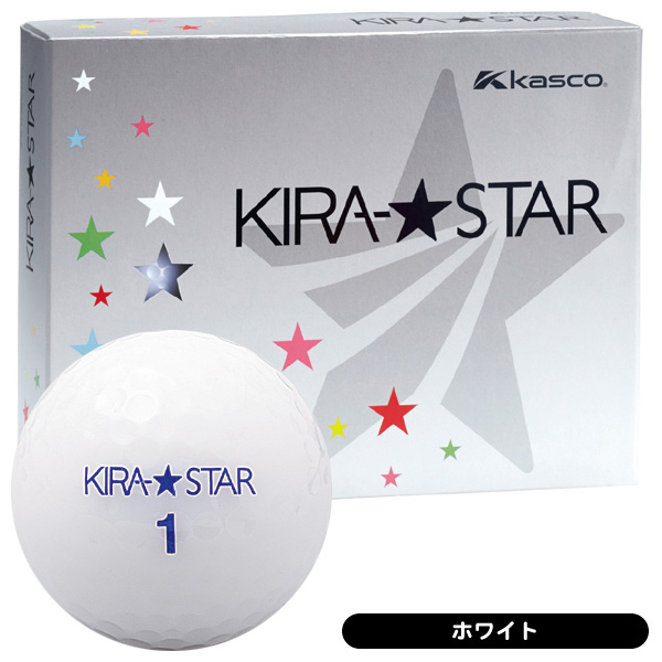 キャスコ キラ スター 2 ゴルフボール 1ダース 12球入り 飛距離重視