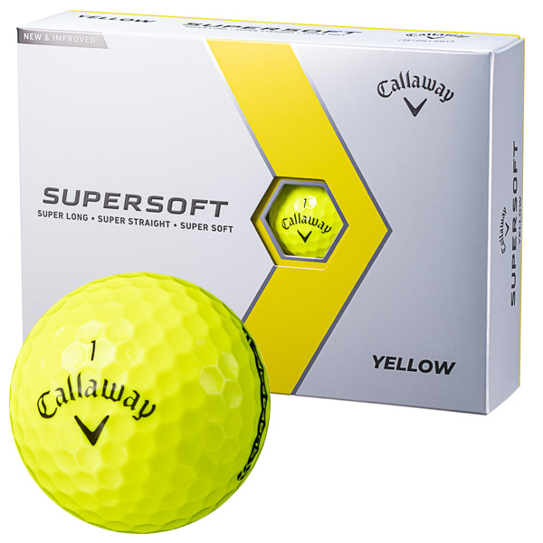 キャロウェイ 2023 スーパーソフト ボール (イエローグロシー) [1