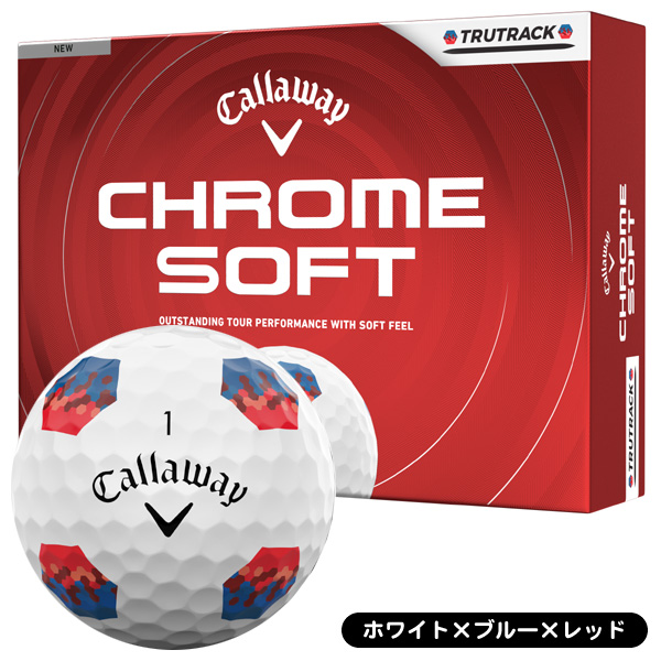 キャロウェイ クロムソフト トゥルートラック ゴルフボール 1ダース 12