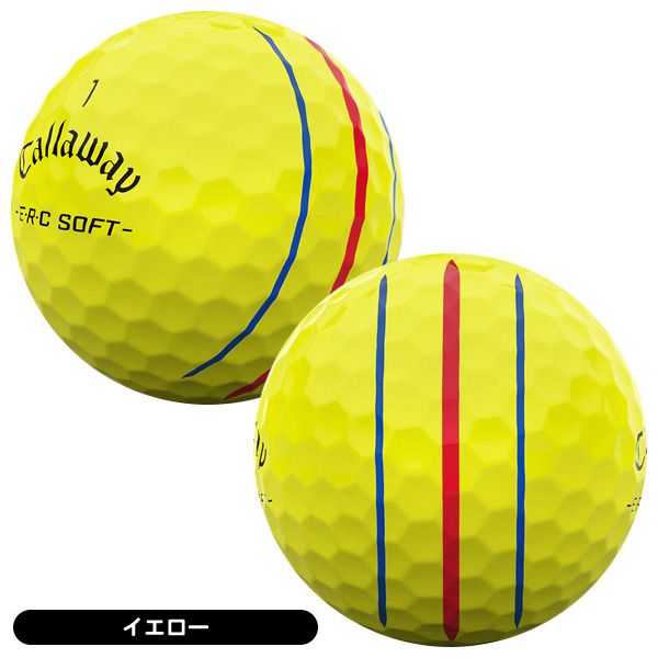 ゴルフボール　キャロウェイ キャロウェイ 2025 ERC ソフト ゴルフボール［1ダース］［オウンネーム