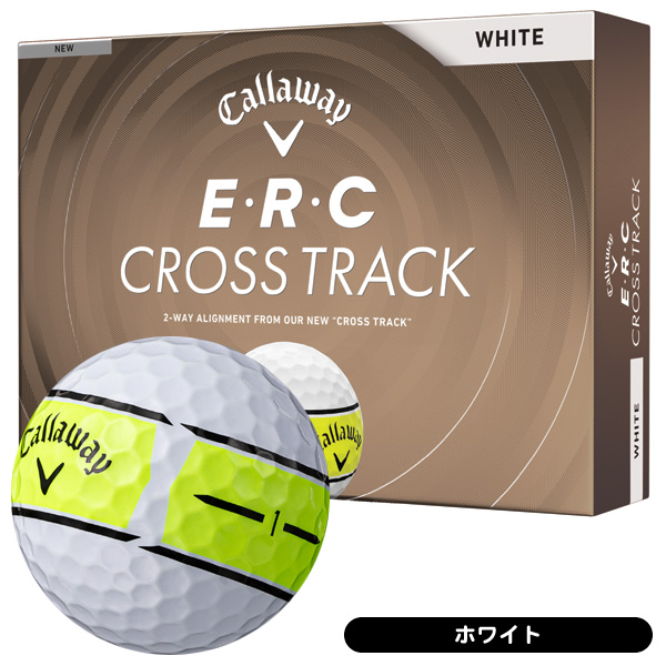 キャロウェイ ERC クロストラック ゴルフボール 1ダース 12球入り 飛