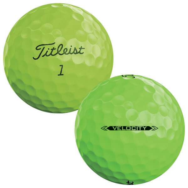 タイトリスト 2024 ベロシティ ゴルフボール (グリーン) [1ダース