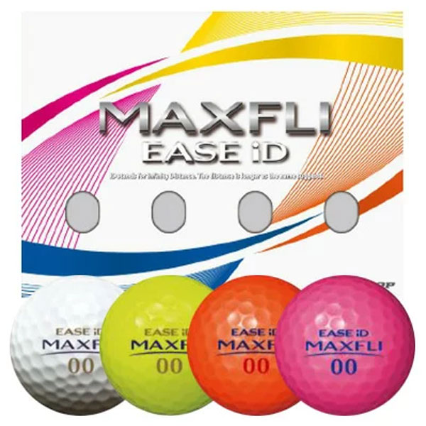 ダンロップ 2022 マックスフライ EASE ID2 ボール (マルチカラー