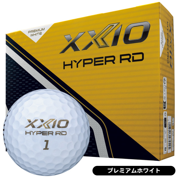 ダンロップ ゼクシオ ハイパー RD ゴルフボール 1ダース 12球入り 飛