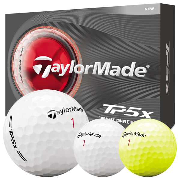 テーラーメイド　TP5x 1ダースとTP5他1ダース TaylorMade（テーラーメイド） TP5x ゴルフボール 1ダース 12球入り 飛
