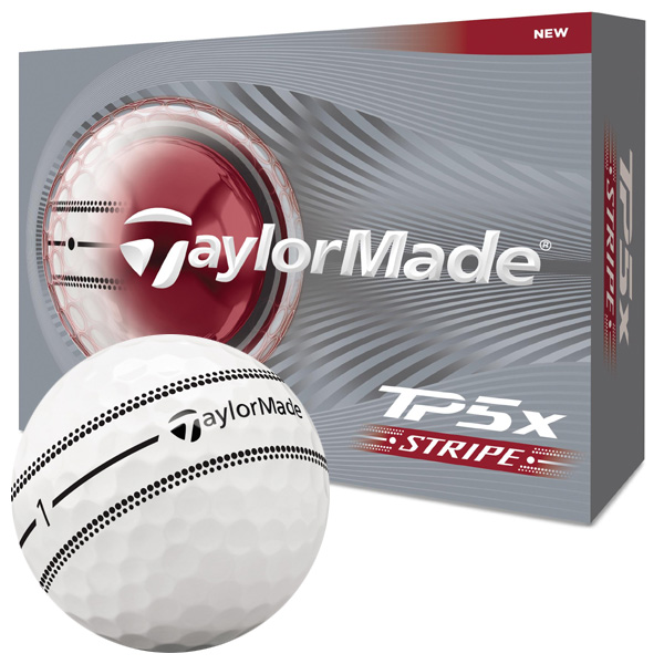 テーラーメイド TP5x ストライプ ゴルフボール 1ダース 12球入り 飛