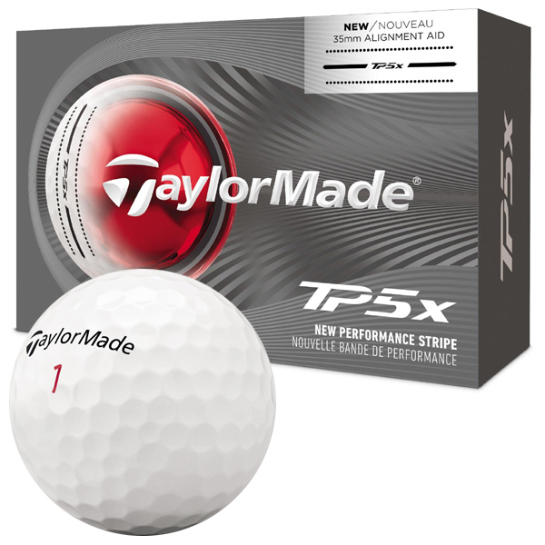 テーラーメイド TP5x パフォーマンス ストライプ ゴルフボール 6球入り