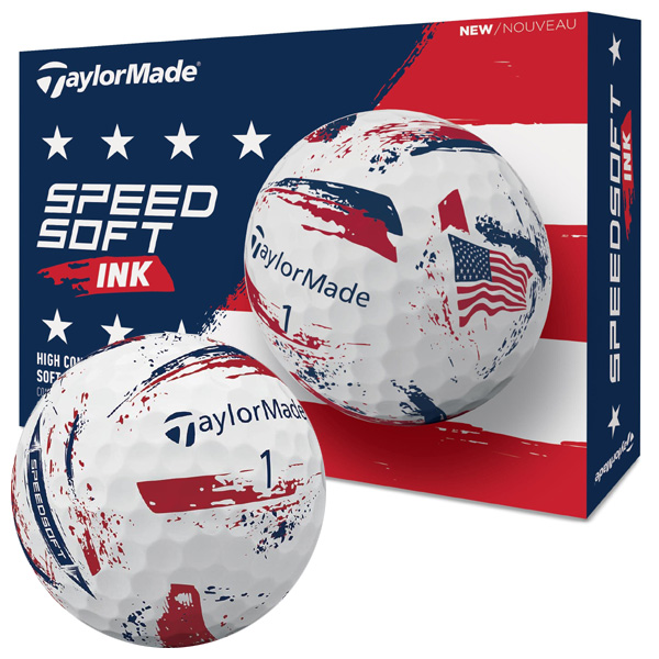 テーラーメイド スピードソフトインク USA ゴルフボール 1ダース 12球
