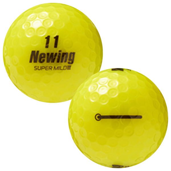 ブリヂストン ニューイング スーパーマイルド3 ボール (イエロー) [1