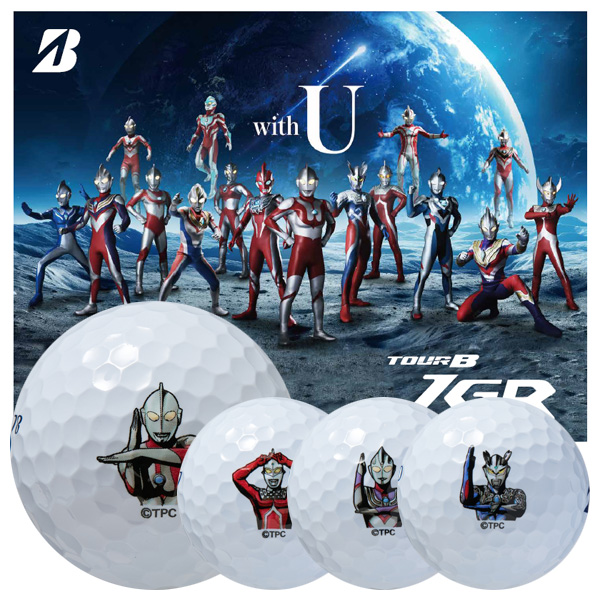 ブリヂストン 25ツアー B JGR ウルトラマン ゴルフボール 1ダース 12球