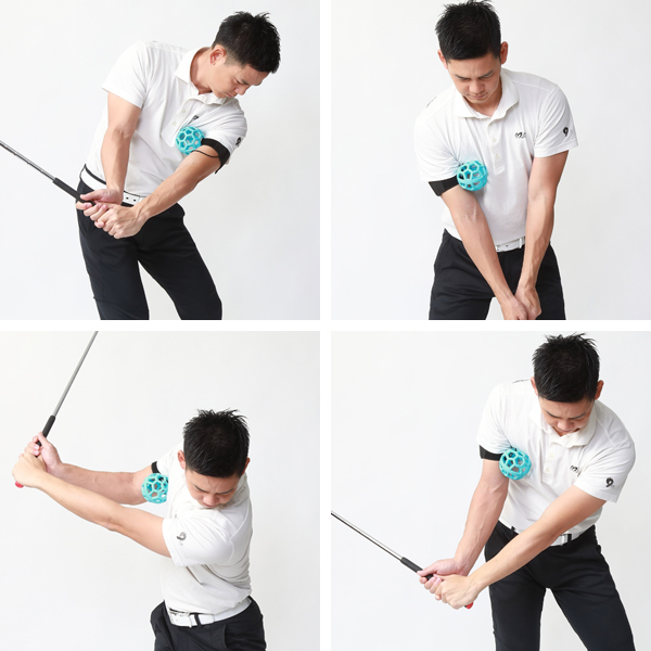 Sin Ana Golf シン アナ ハイ ティー ゴルフスイング矯正 練習 Sin Ana Golf シン アナ ハイ ティー High Tee 水平スイング練習