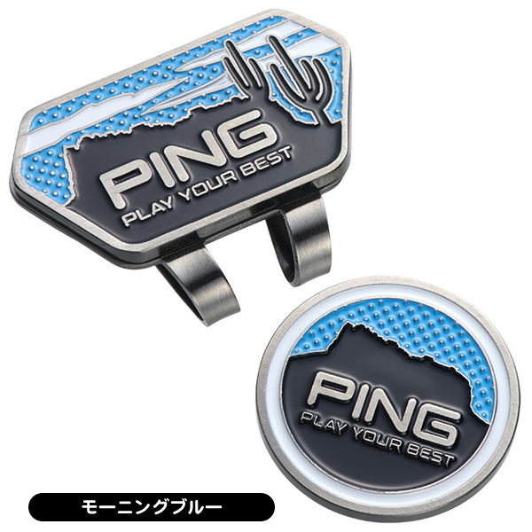 かおっピー ピン 2023 AC-N2308 モニュメントバレー クリップ&マーカー レディース