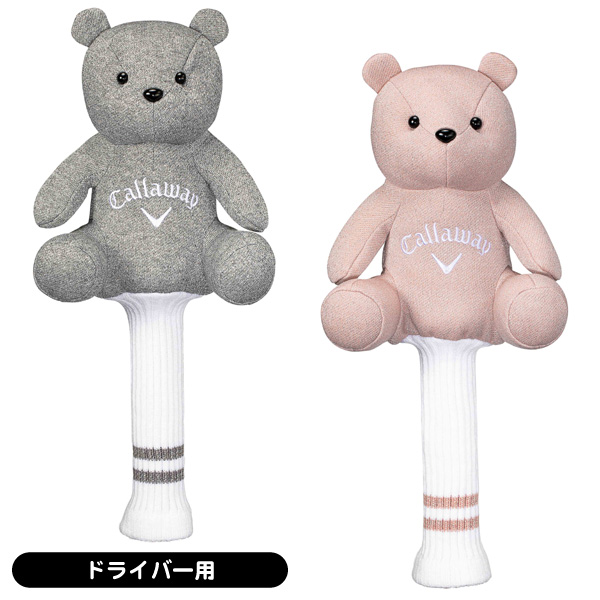 レディース　キャロウェイ　REVA レヴァ　ドライバー　クマのヘッドカバー付き！ キャロウェイ ヘッドカバー ベアー ドライバー用 2026年モデル