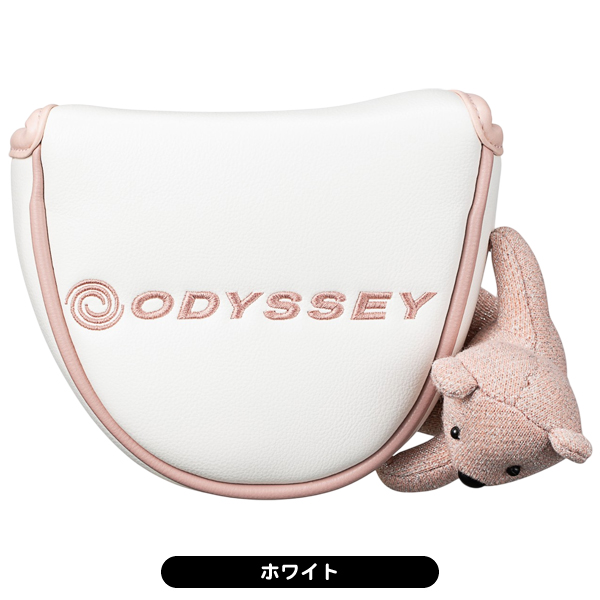 オデッセイ ヘッドカバー ベアー メンズ レディース パター用 マレット