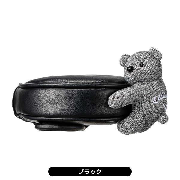 オデッセイ ヘッドカバー ベアー メンズ レディース パター用 マレット