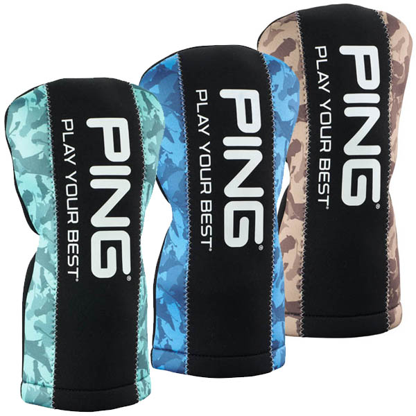 ピン 2023 HC-N2302 カモ ドライバー用ヘッドカバー レディース メンズ