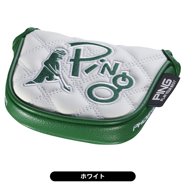 ピン ヘッドカバー HC-U2601 Mr.PING キルティング マレットタイプ