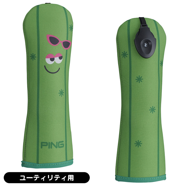 ピン ヘッドカバー HC-N2627 メンズ レディース カクタス ハイブリッド