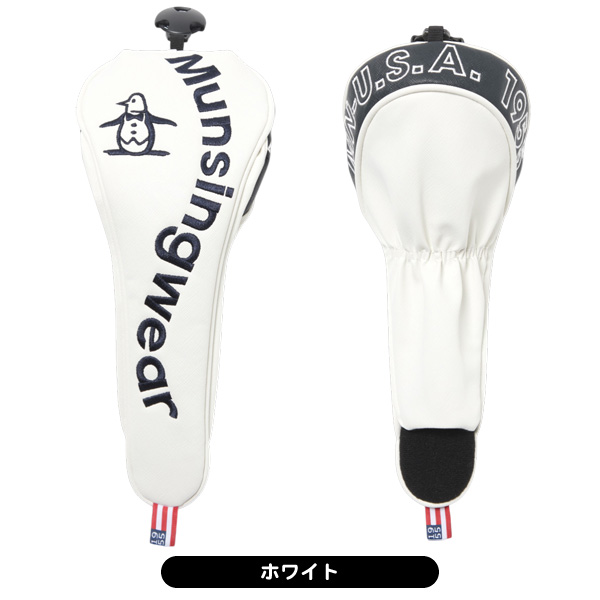 マンシング ヘッドカバー MG6SHC32U メンズ カーブロゴ フェアウェイ