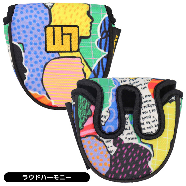ラウドマウス ヘッドカバー LM-HC0019 MT PE マレットタイプ パター用