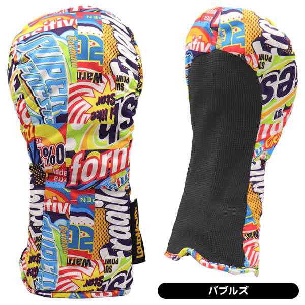 ラウドマウス ヘッドカバー PE LM-HC0022DR メンズ レディース