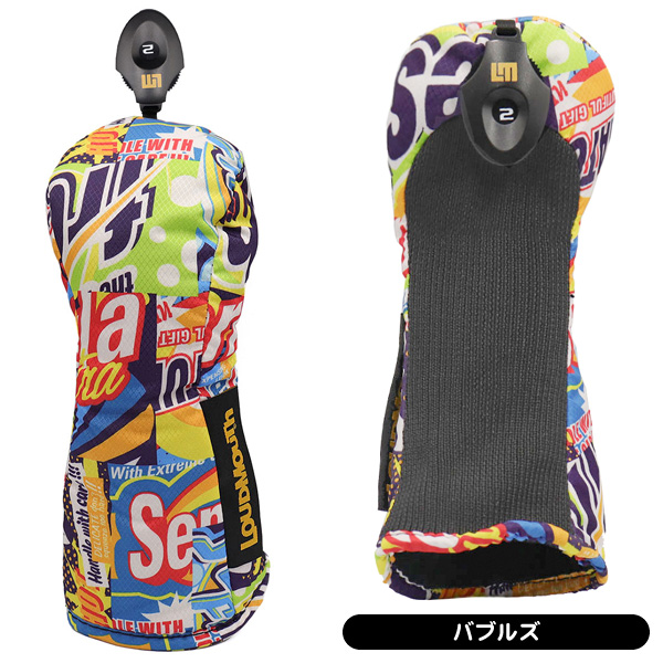 ラウドマウス ヘッドカバー PE LM-HC0022UT メンズ レディース