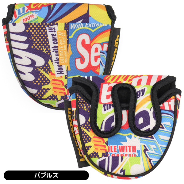 Jean-Carlo 5番　UT DG120 S200 ヘッドカバー付き ラウドマウス ヘッドカバー PE LM-HC0022MT マレットタイプ パター用