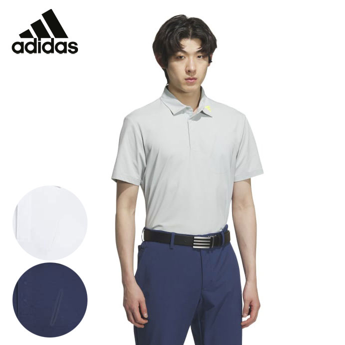 アディダス ゴルフ 半袖シャツ×ショートパンツ×ベルト セットアップ Mサイズ 公式アディダス adidas 返品可 ゴルフ ゴルフ10