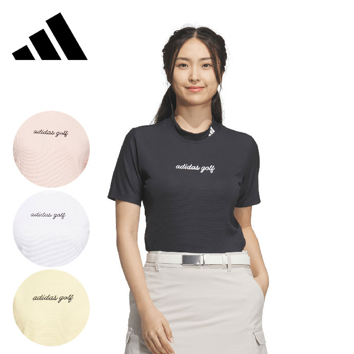 ゴルフウェア アディダス CLIMACOOL クライマクール モックネック 半袖