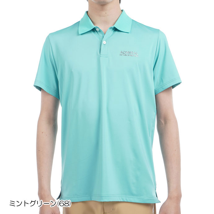 メンズ アドミラル ゴルフウェア 半袖シャツ パフォーマンス