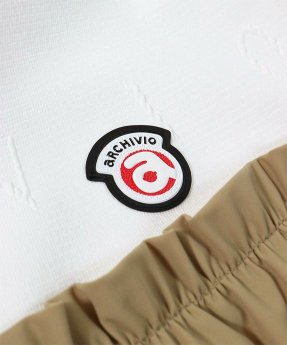 アルチビオ ゴルフウェア ワンピース レイヤード風ギャザーワンピース