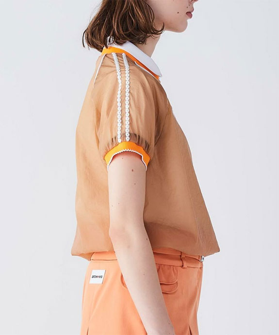 アルチビオ ゴルフウェア 半袖シャツ シアー半袖プルオーバー A459301