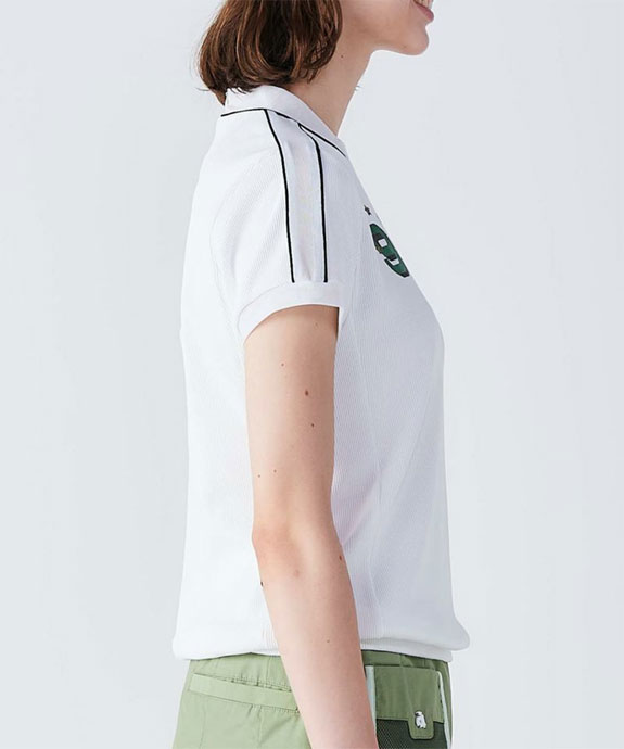 アルチビオ ゴルフウェア 半袖シャツ リブジャージープルオーバー