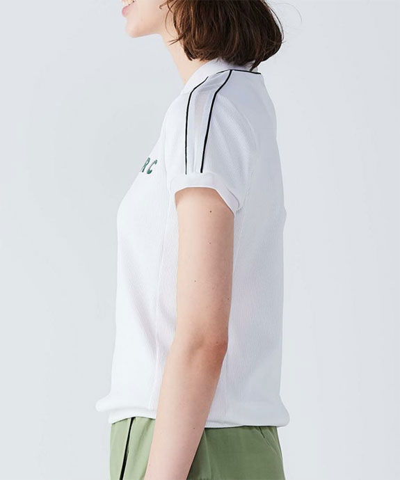 アルチビオ ゴルフウェア 半袖シャツ リブジャージープル