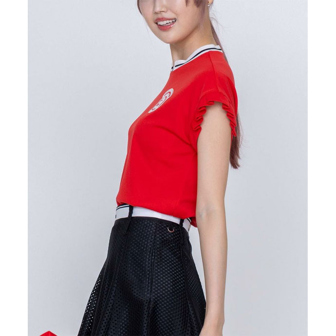 レディース アルチビオ ゴルフウェア 半袖シャツ 半袖プルオーバー