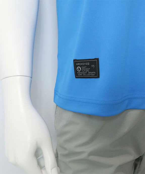 メンズ アルチビオ ゴルフウェア 半袖シャツ UVカット遮熱ハイネック