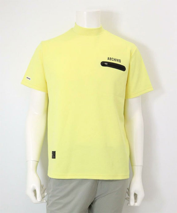 メンズ アルチビオ ゴルフウェア 半袖シャツ フロントポケット